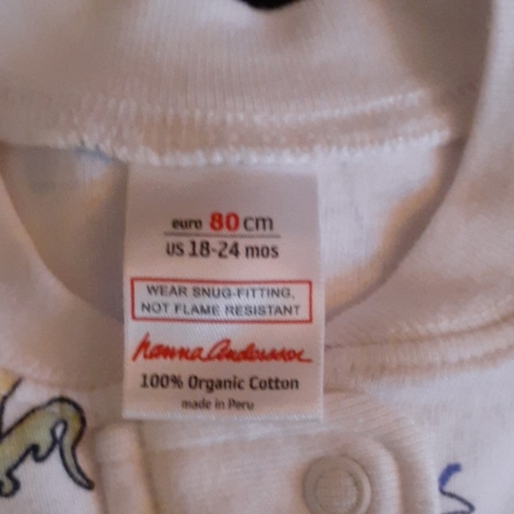 Hanna Anderson 18-24m 80 euro pajamas - Picture 5 of 5